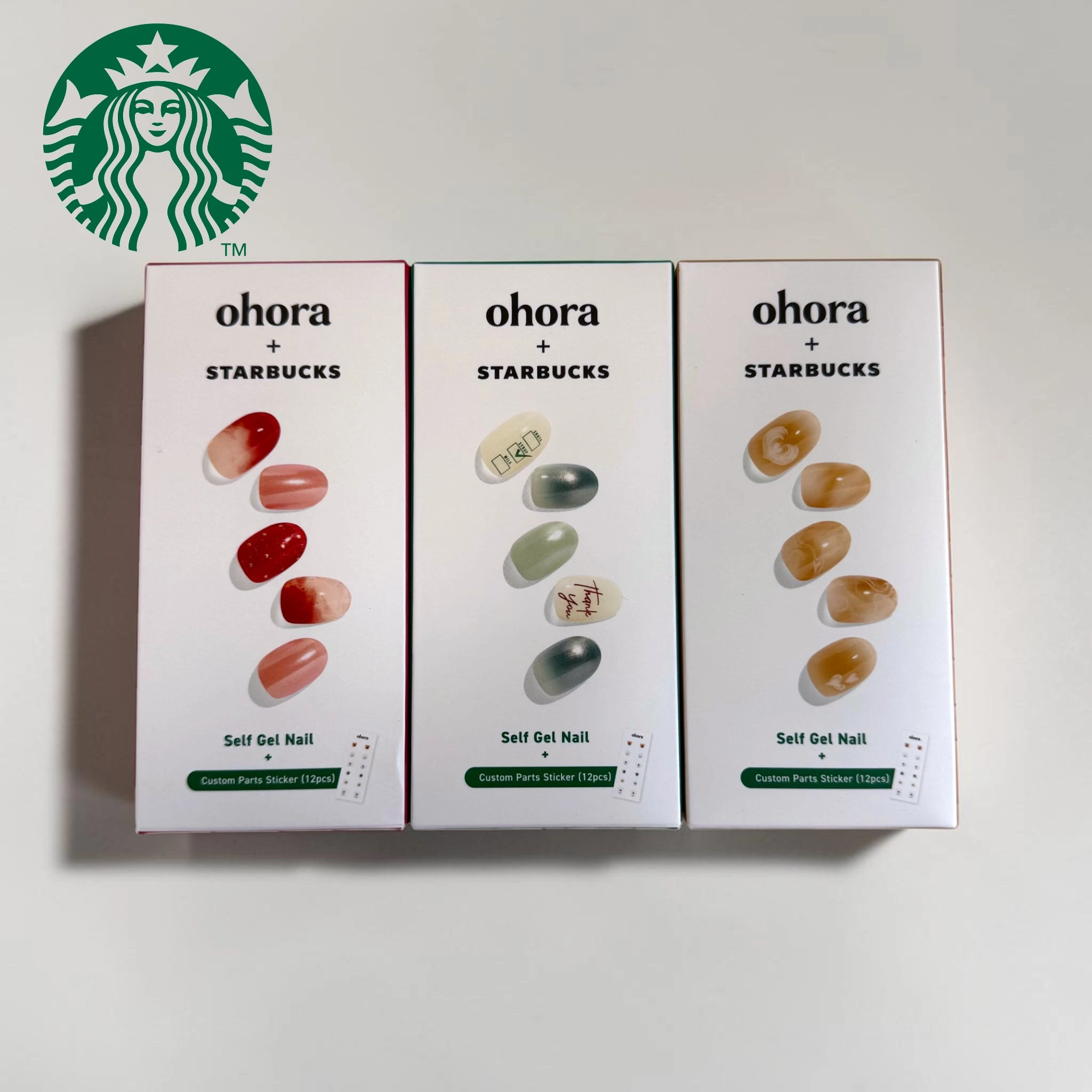ohora Strawberry Milk / Double Tall Latte / Starbucks Green