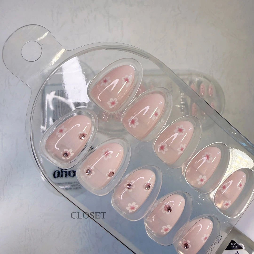 ohora Cured Gel - Cherry Blossom [Medium Oval] detail