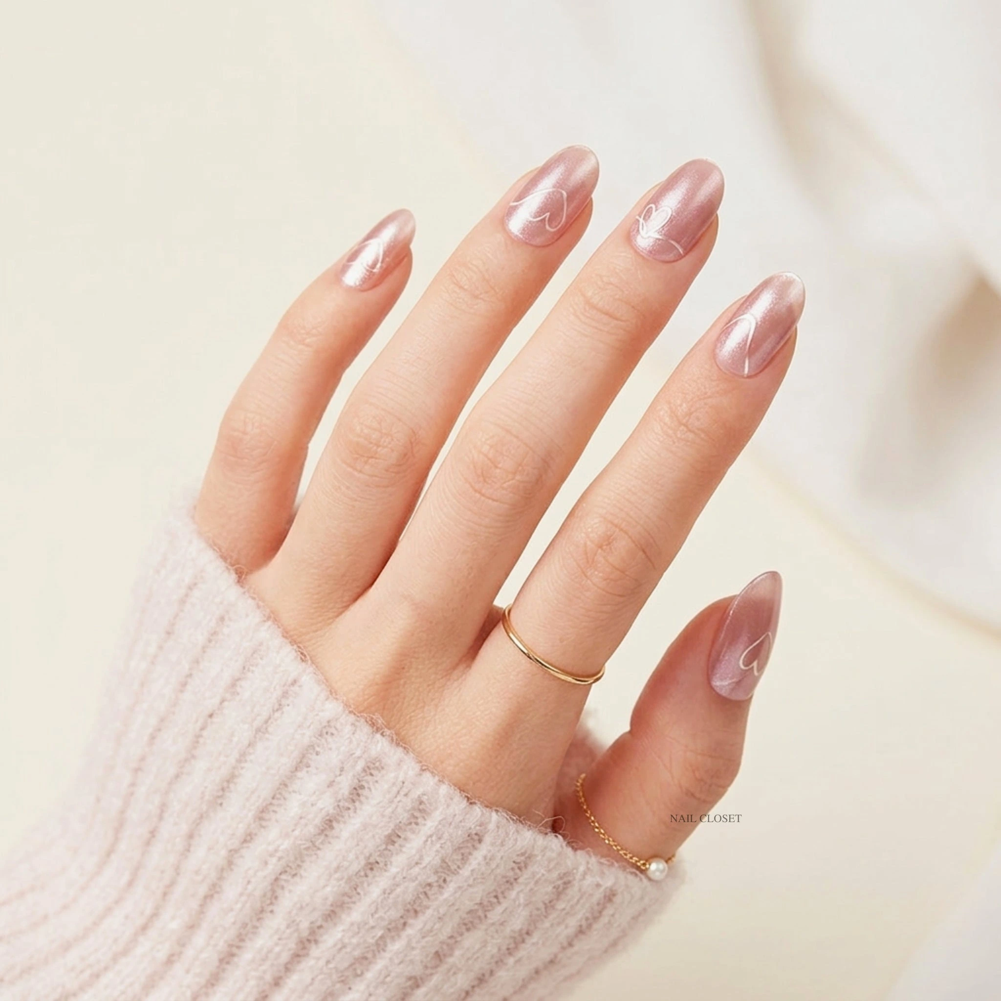 ohora Rose Gold Valentine detail
