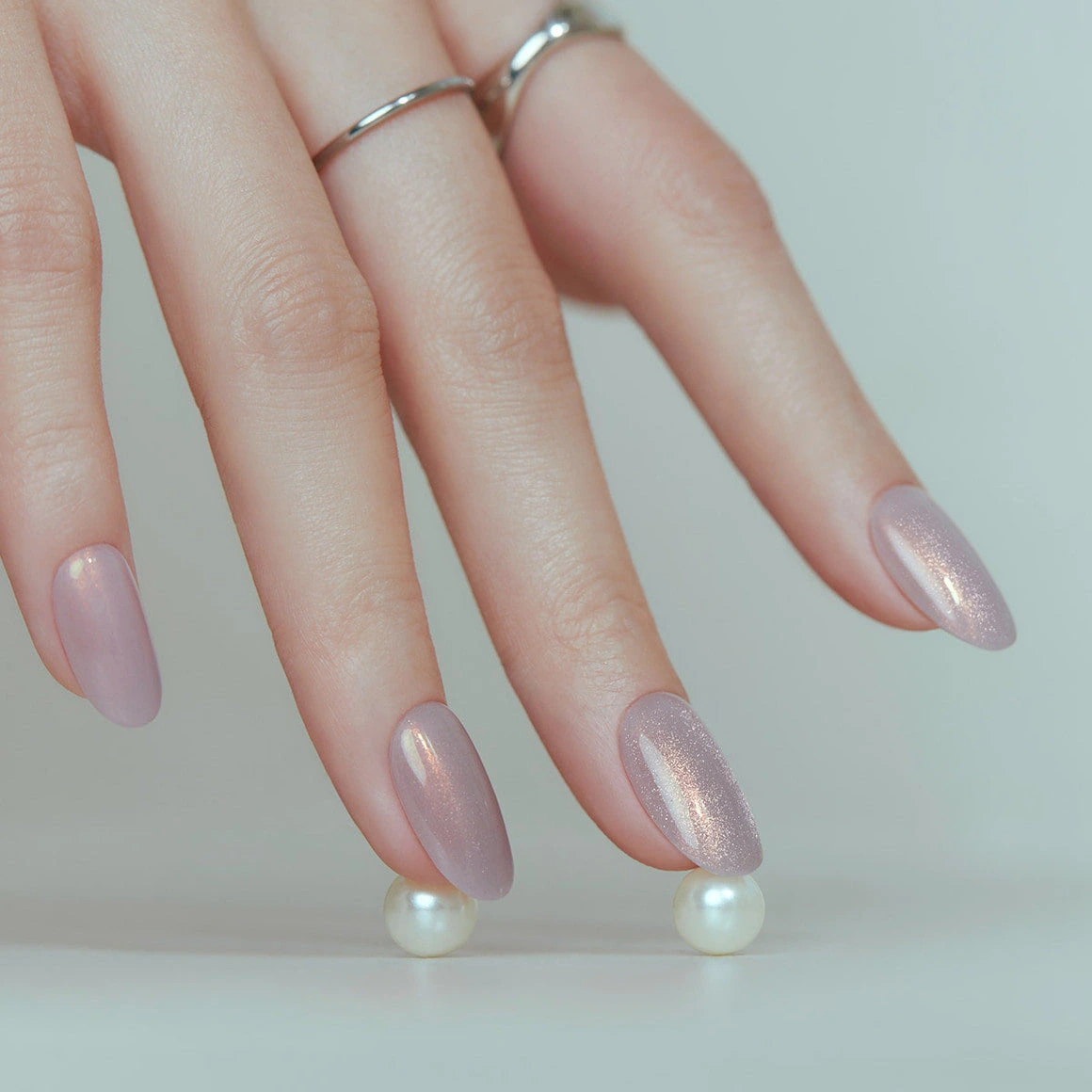 Dashing Diva Silk Violet [Long Oval]