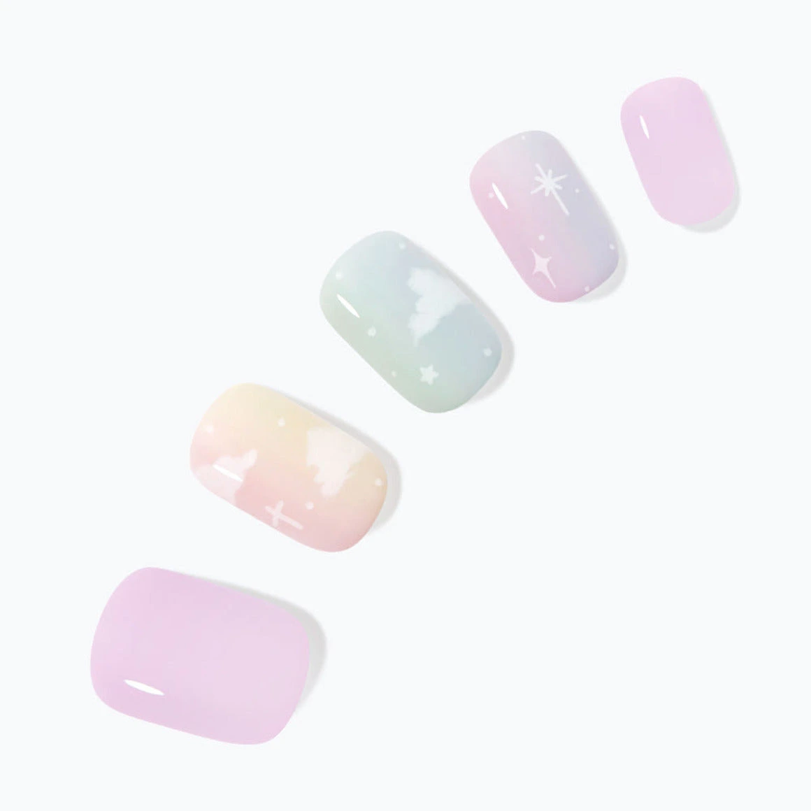 Dashing Diva Pastel Cloud [Medium Round]