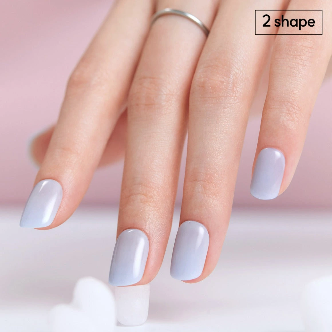 Dashing Diva Airy Blue [Short Square]