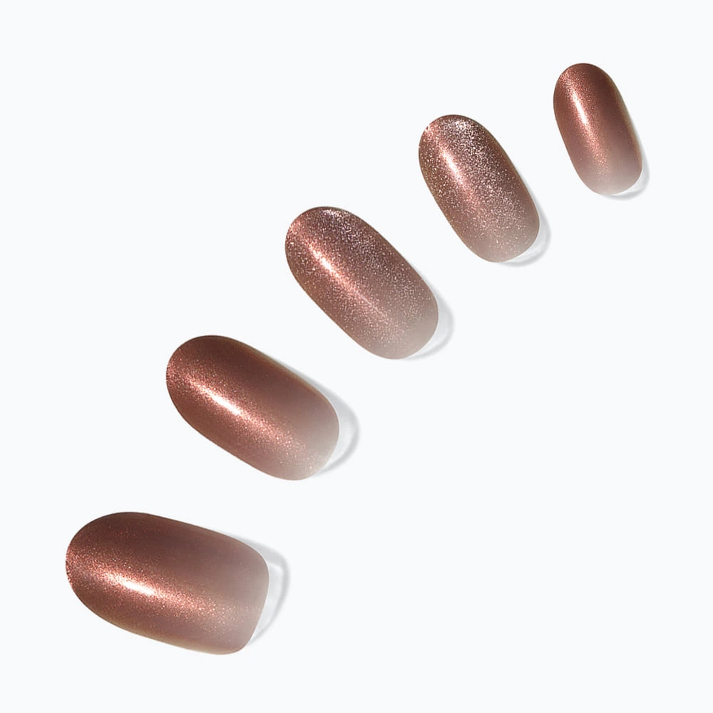 Dashing Diva Pearly Burgundy [Long Oval] detail