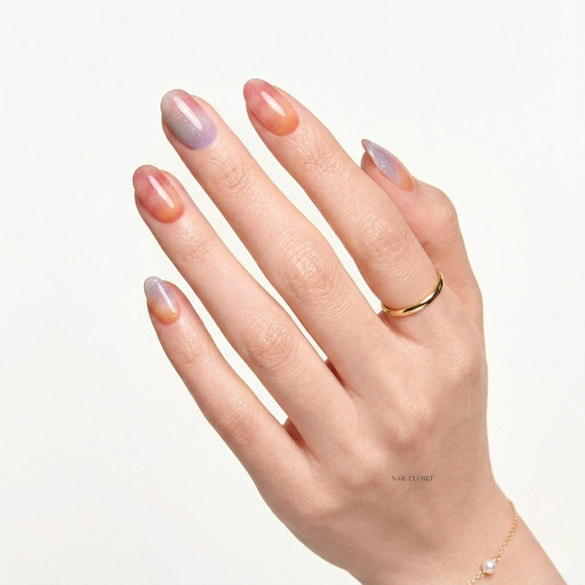 ohora Colorful Bouquet Marble Gel detail