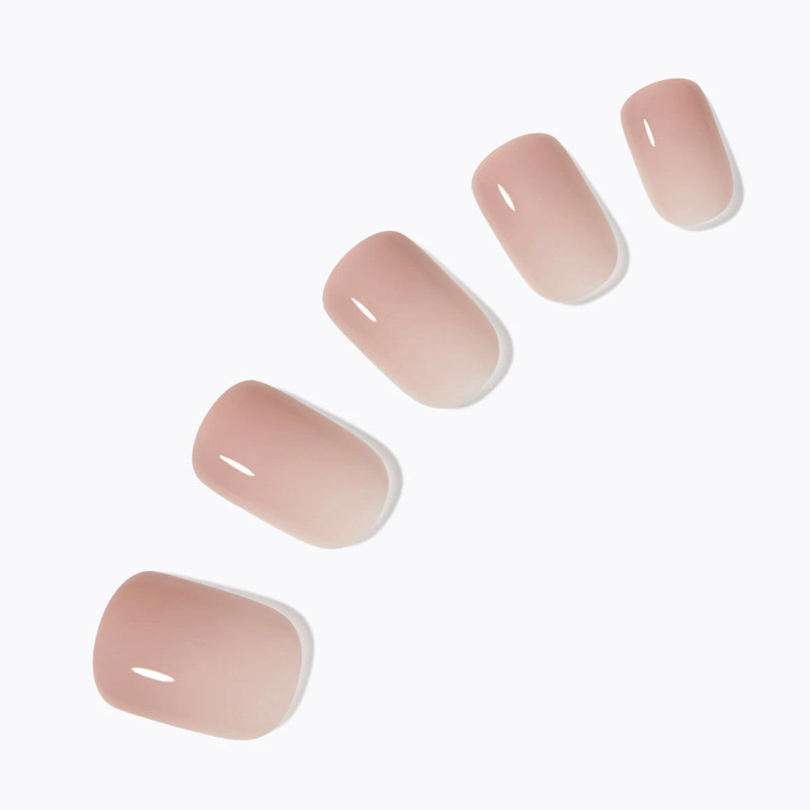 Dashing Diva Rose Beige Nail [Short Round]