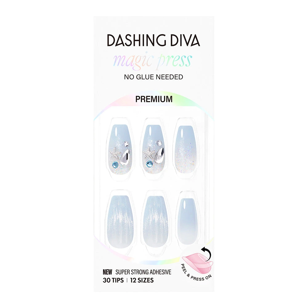 Dashing Diva Ocean Fizz [Coffin] detail