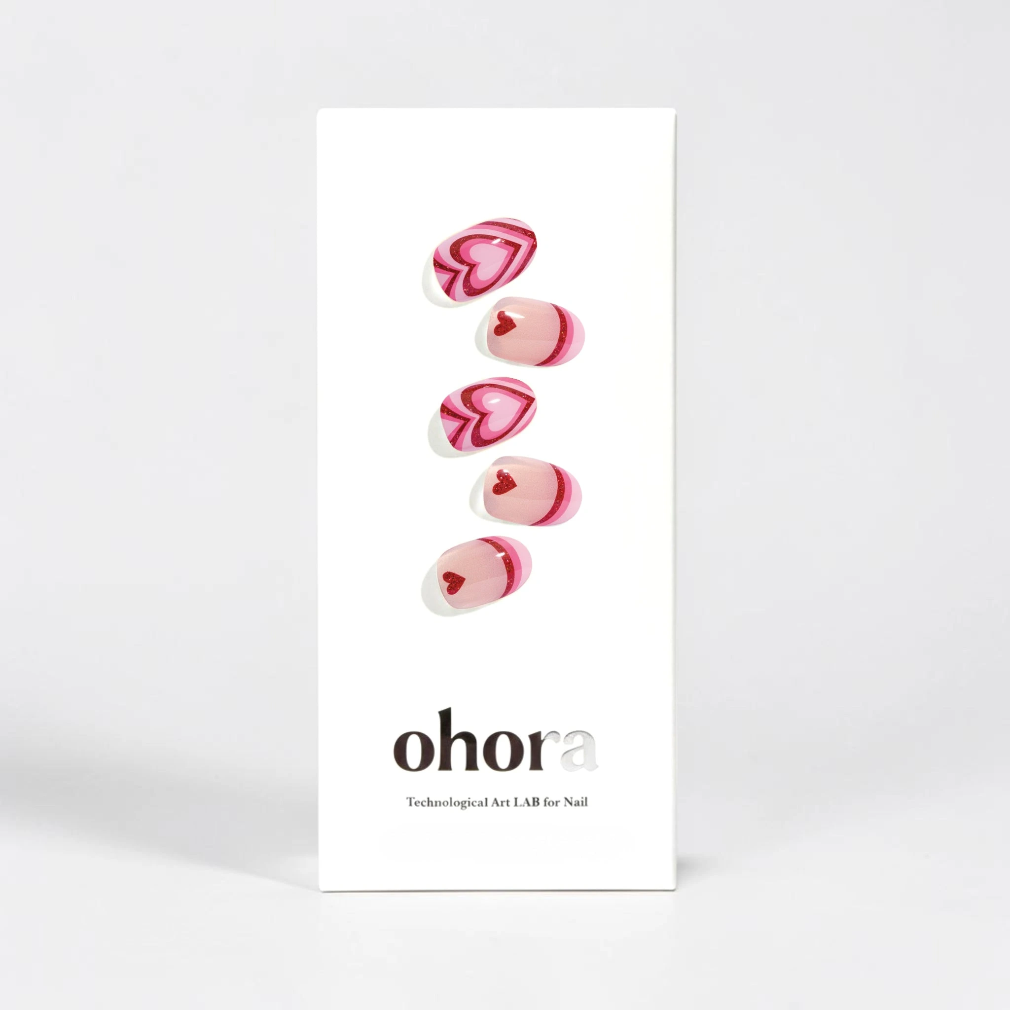ohora Fluffy Pink Puff Heart