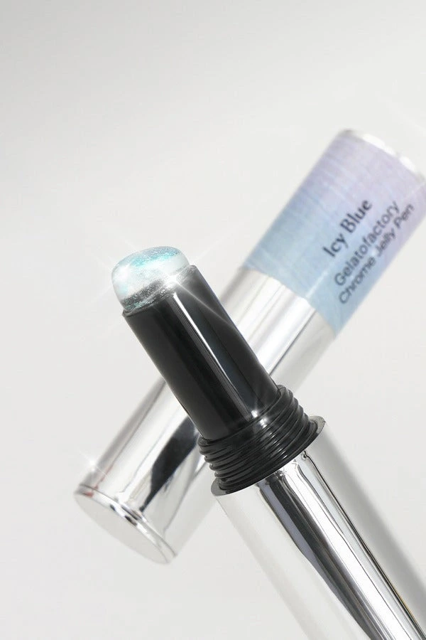Gelato Factory Chrome Jelly Pen - Icy Blue