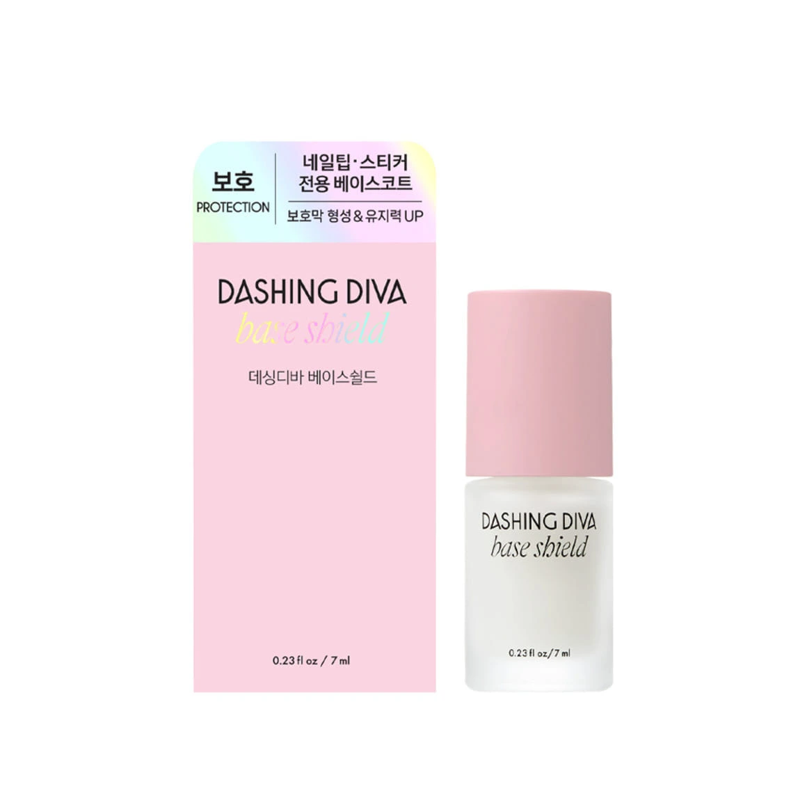 Dashing Diva Base coat for self-nail use detail