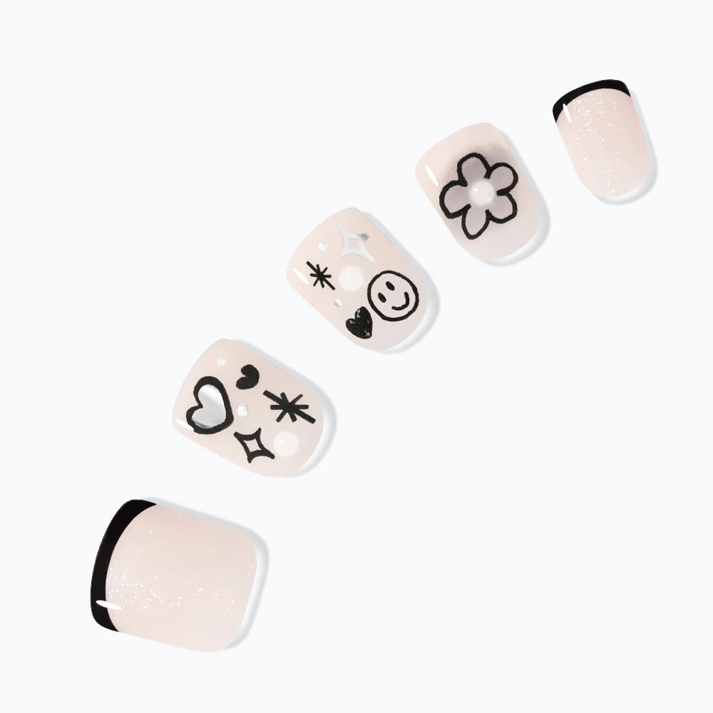 Dashing Diva Mini Tattoo [Short Square] detail