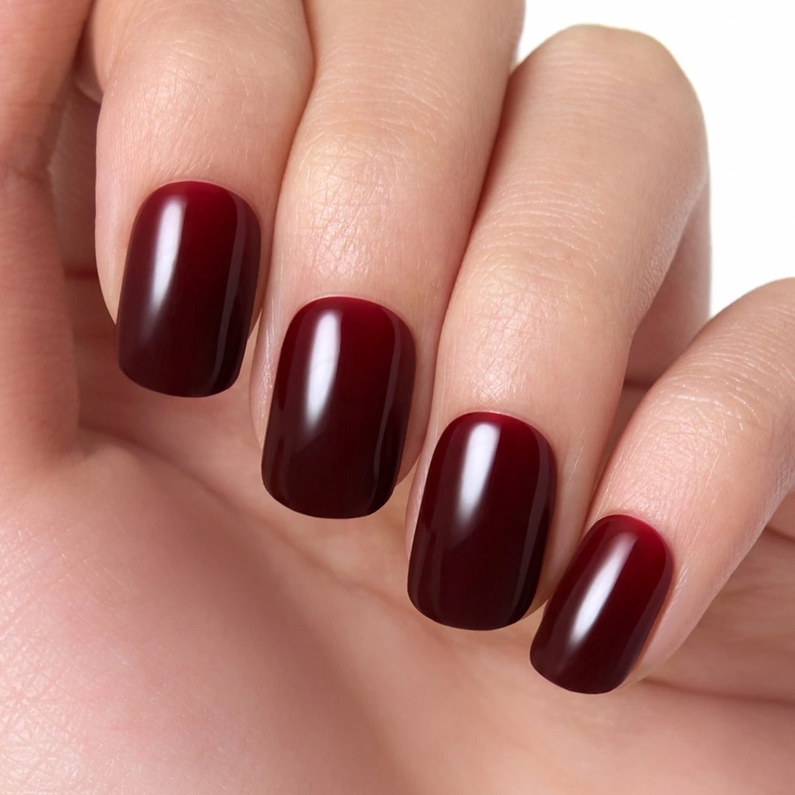 Dashing Diva Classic Burgundy [Medium Round] detail