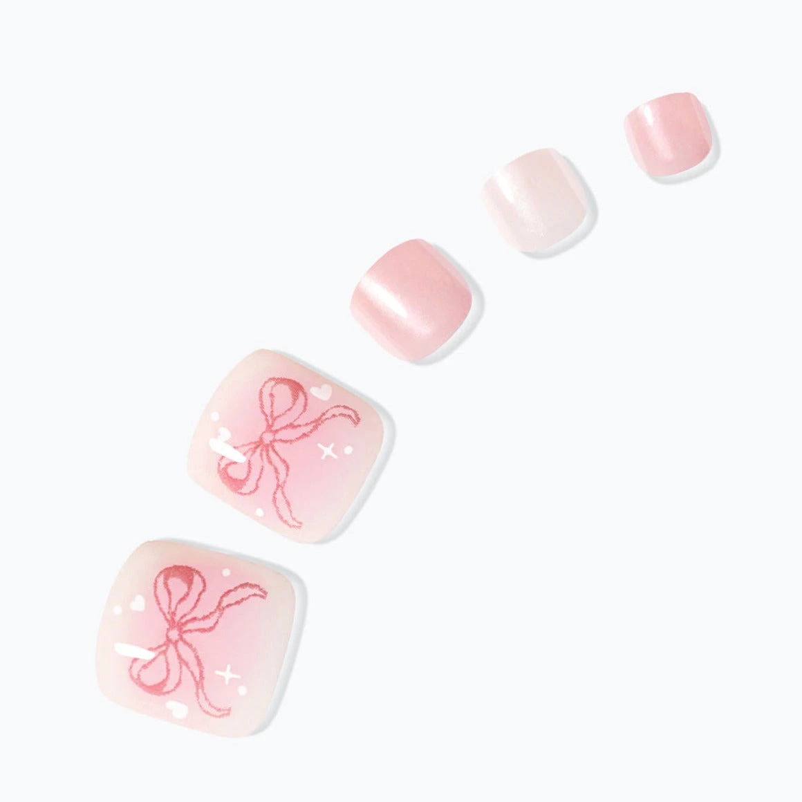 Dashing Diva Pedicure- Silky Ribbon